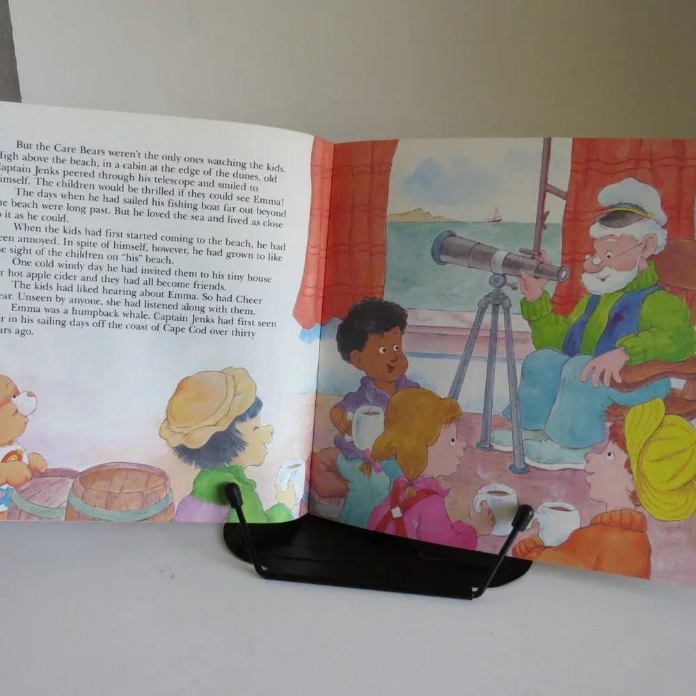 CARE BEARS & THE WHALE TALE 1992 paperback
